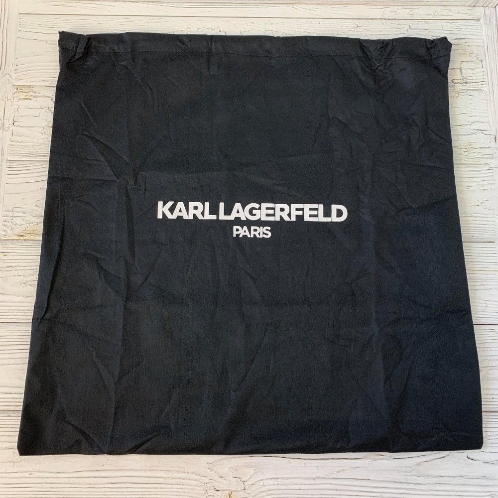 Karl Lagerfeld Drawstring Storage Dust Bag for Handbags or Crossbody Bags - New